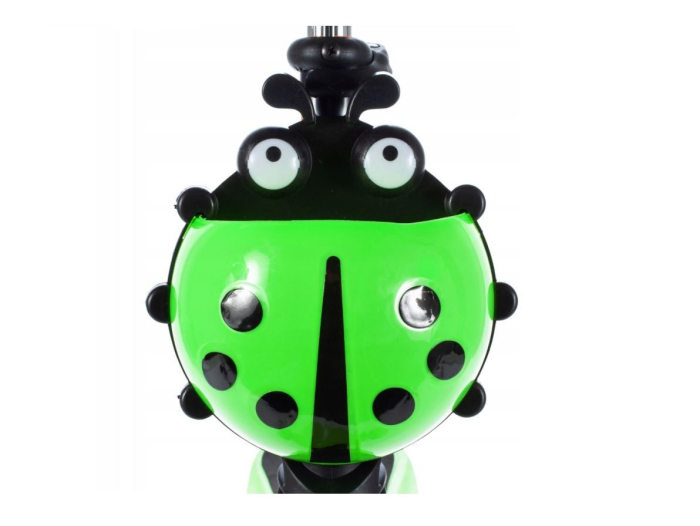 TROTINETA MALPLAY BUBURUZA TIP SCOOTER CU 3 ROTI VERDE [3]