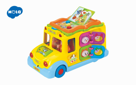 AUTOBUZUL SCOLAR CU SUNETE SI LUMINI [2]