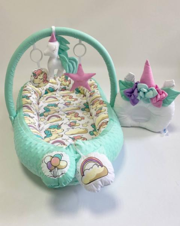 Baby Nest - Babynest Premium MyKids 0101 Unicorn