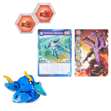 BAKUGAN S5 PLATINUM SHARKTAR [1]