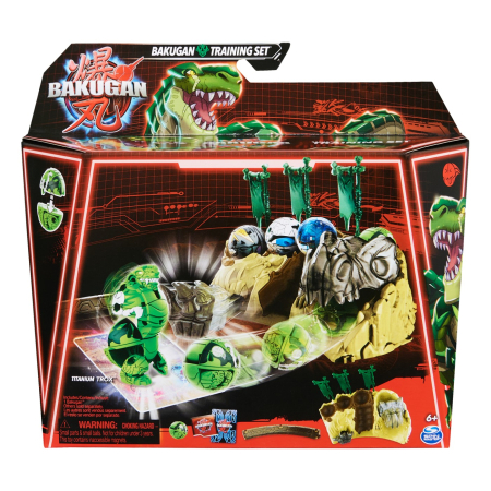 Figurine - BAKUGAN SET DE ANTRENAMENT TITANIUM TROX