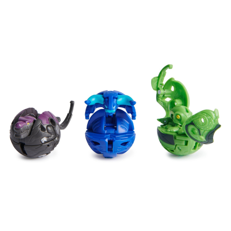 BAKUGAN SET DE LUPTA NILLIOUS, MANTID, BRUISER, OCTOGAN SI TROX [3]