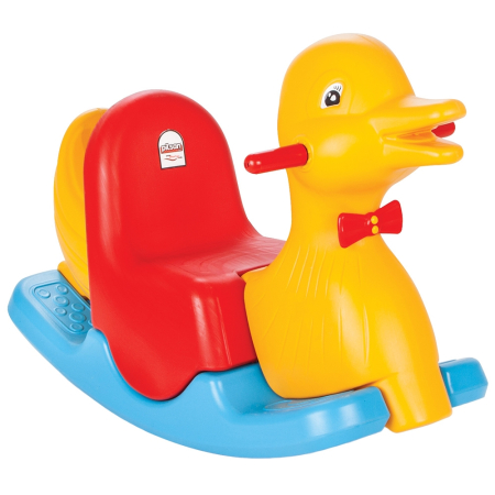 Jucarii - Balansoar pentru copii Pilsan Happy Duck yellow