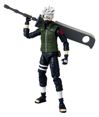 BANDAI FIGURINA  NARUTO SHIPPUDEN HATAKE KAKASHI FOURTH GREAT NINJA WAR   16.5CM [5]