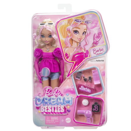 Papusi, plusuri, zane si figurine - BARBIE DREAM BESTIES PAPUSA BARBIE MALIBU