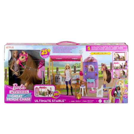 Papusi, plusuri, zane si figurine - BARBIE MYSTERIES SET GRAJD