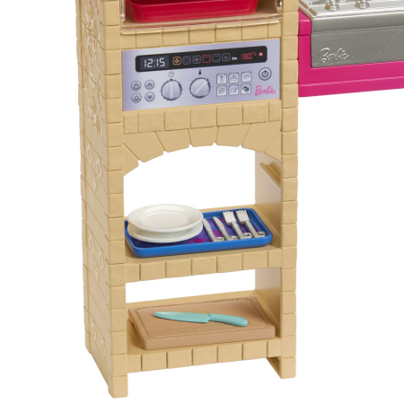 BARBIE SI TERESA RETETA PENTRU PRIETENIE SET PAPUSA TERESA SI BUCATARIE CU ACCESORII [5]