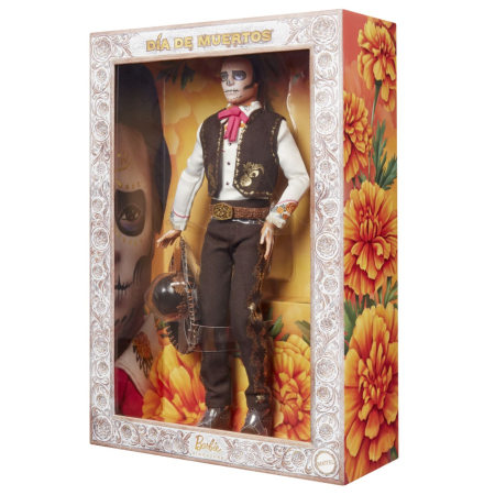 Jucarii - BARBIE SIGNATURE PAPUSA KEN DIA DE MUERTOS CU PALARIE SOMBRERO