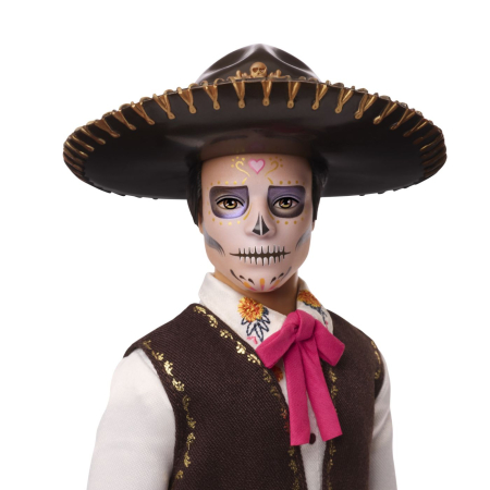 BARBIE SIGNATURE PAPUSA KEN DIA DE MUERTOS CU PALARIE SOMBRERO [3]