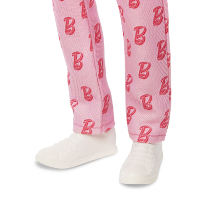 BARBIE THE MOVIE PAPUSA KEN CU PATINE CU ROTILE SI TINUTA ROZ [3]