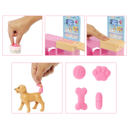 BARBIE YOU CAN BE ANYTHING SET CLINICA VETERINARA FAST CAST CU ACCESORII [4]