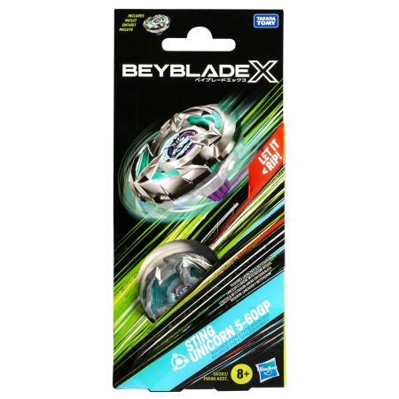 Figurine - BEYBLADE X LET IT RIP SPIRALA STING UNICORN 5-60GP