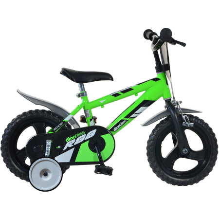 Jucarii - Bicicleta copii Dino Bikes 12" R88 verde