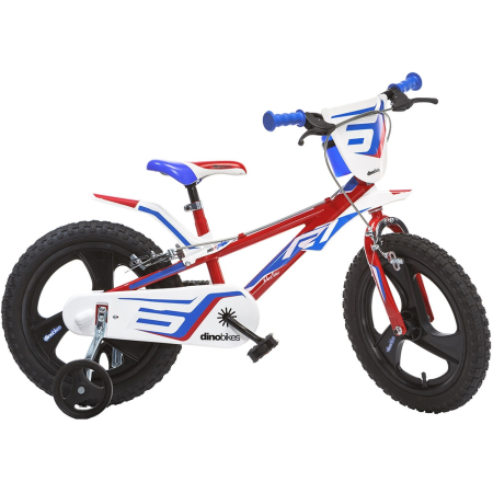 Trotinete si biciclete - Bicicleta copii Dino Bikes 16" R1 rosu