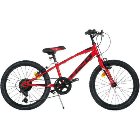 Jucarii - Bicicleta copii Dino Bikes 20" MTB baieti Sport rosu cu 6 viteze