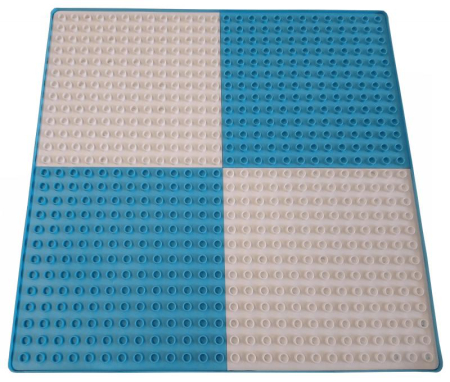 Birou copii - Blat Lego Multifun 42.5x42.5 cm Blue