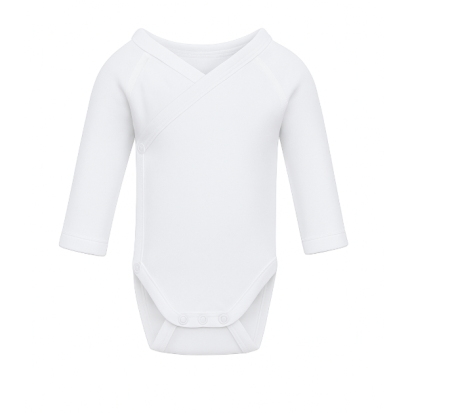 Haine bebe baietei - Body antizgariere, Cu deschidere pe piept