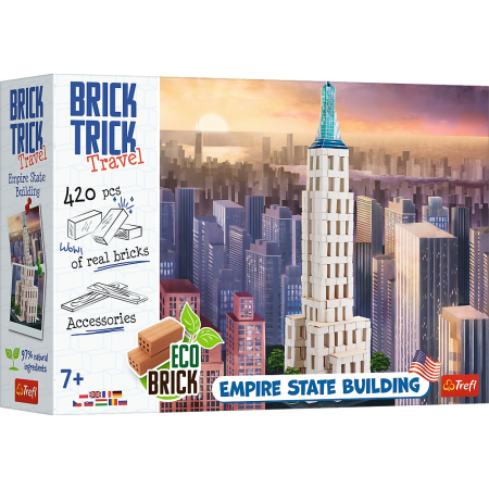 Jucarii - BRICK TRICK XL TRAVEL CLADIREA EMPIRE STATE