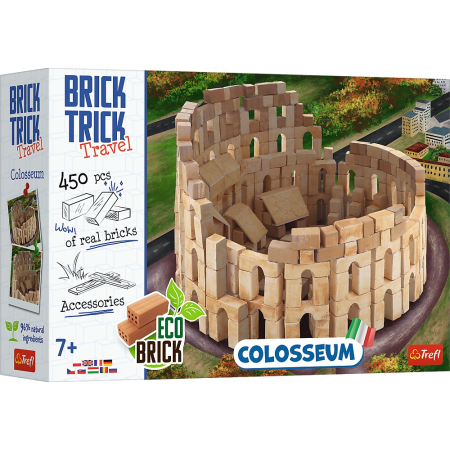 Puzzle si jocuri de construit - BRICK TRICK XL TRAVEL COLOSSEUM
