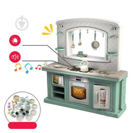 Jucarii - Bucatarie medie pentru copii 01480/11 Turquoise