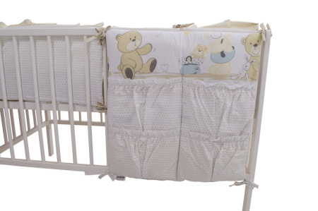Lenjerii patut - Buzunar Patut MyKids Teddy Play Bej