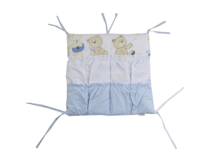 Lenjerii patut - Buzunar Patut MyKids Teddy Play Blue