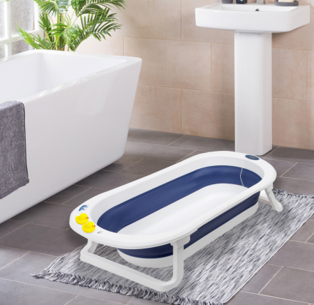 Cadita bebelusi Juju AquaSplash, Albastra [1]