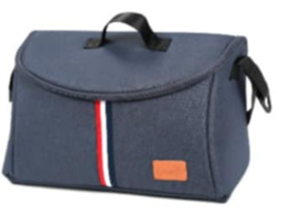 Carucior 2 in 1, Cu Suspensie, Geanta inclusa, Strangere compacta, Maner reversibil, Blue [5]