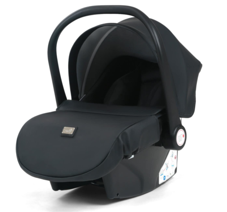 Carucior 3 in 1, 0-36 luni, Colectia Fizio-Lux, Piese distincte, Reversibil, Cu Suspensii, Husa de ploaie si insecte, Manusi de protectie, Eco-piele, Negru [4]