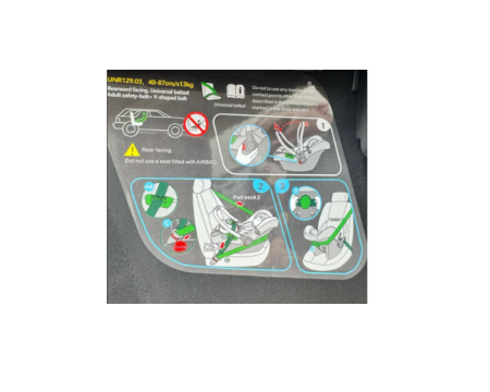 Carucior, 3 in 1, cu suspensii duble si landou reversibil, Element sustinere dublu, L-Sun, Albastru [7]