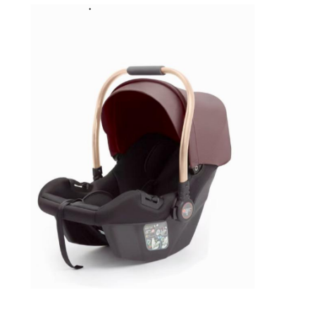 Carucior 3 in 1, Cu suspensii, Geanta termica pentru accesorii si salteluta, Cherry [2]