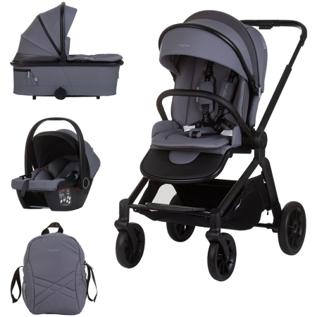Carucioare - Carucior Chipolino Magnum 3 in 1 anthracite