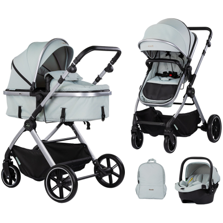 Carucioare - Carucior Chipolino Pearl 3 in 1 matcha