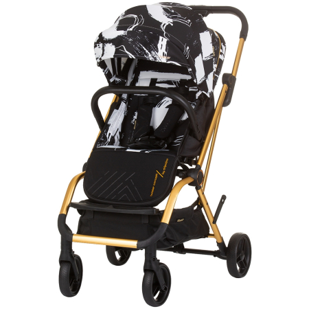 Carucior 2 in 1 - Carucior Chipolino Twister ink art cu sezut rotativ
