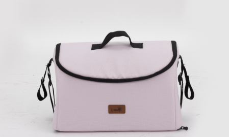 Carucior copii, 0-36 luni, Cu suspensii, Maner reversibil, Orginal L-Sun, Husa picioare detasabila, Pink [5]