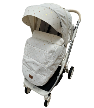 Carucior copii, 0-36 luni, sarcina maxima 22 kg, Landou reversibil, Colectie Lux, Alb unt [1]