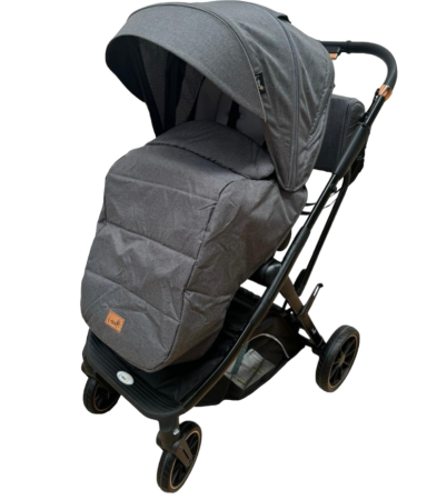 Carucior copii, 0-36 luni, sarcina maxima 22 kg, Landou reversibil, Colectie Lux, Gri [2]