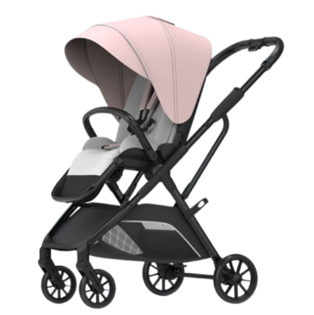 Carucior sport - Carucior copii, 0-36 luni, sarcina maxima 22 kg, Landou reversibil, Colectie Lux, Roz