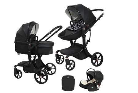 Carucior copii, 3 in 1, colectia Luxury, Negru [2]