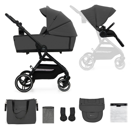 CARUCIOR KINDERKRAFT YOXI 2IN1, MOONLIGHT GREY [1]