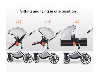 Carucior multifunctional 3 in 1, Forma anatomica, Suspensie dubla si Geanta scutece, Gri [13]