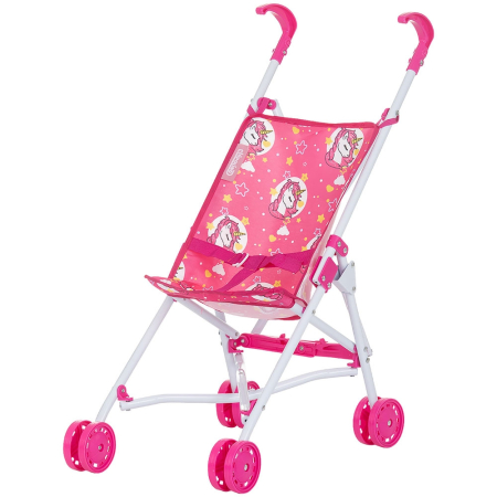bubu-still.ro - Carucior pentru papusi Chipolino Lily unicorns
