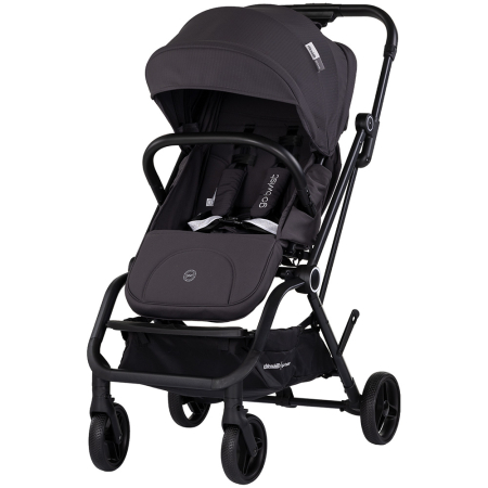 Carucioare - Carucior sport Chipolino Go Twist cu sezut rotativ charcoal