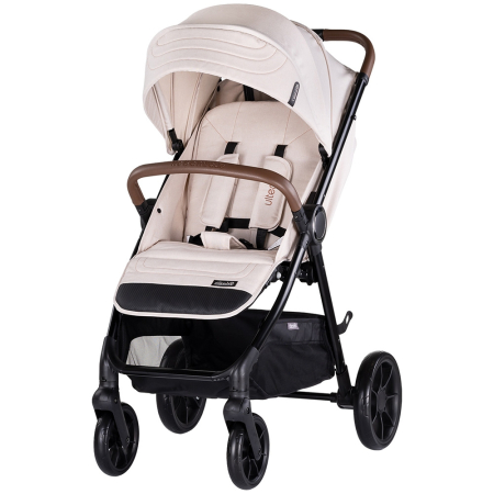 Carucioare - Carucior sport Chipolino Ultera cu husa picioare biscotta