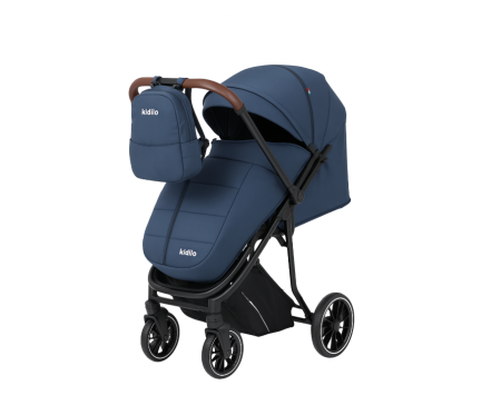 Noutati - Carucior sport, Kidilo, Pentru toamna-iarna, Husa de picioare, Copertina extensibila,  Negru