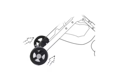 Carucior Sport pentru Copii, cu pozitie de somn, Troller, Transport par avion, Tehnologia inovatoare One-Hand Folding [2]