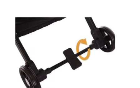 Carucior Sport pentru Copii, cu pozitie de somn, Troller, Transport par avion, Tehnologia inovatoare One-Hand Folding [3]