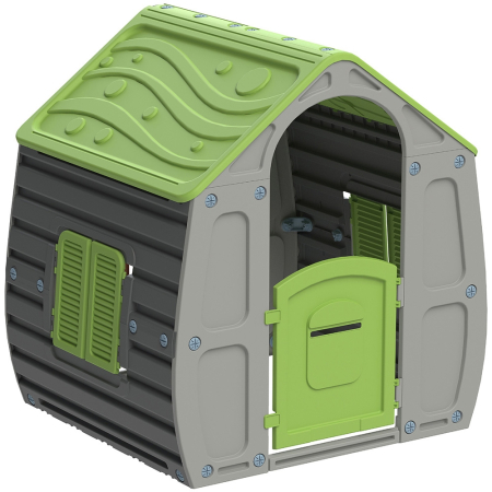 Birou copii - Casuta pentru copii Chipolino Magical House grey