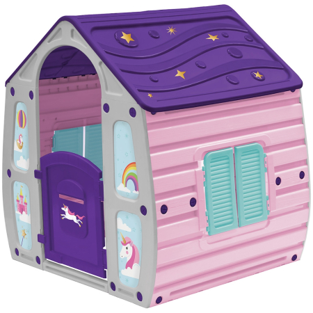 Birou copii - Casuta pentru copii Chipolino Magical House Unicorn