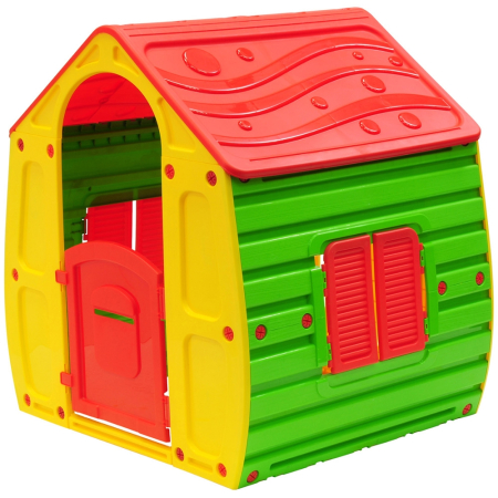 Birou copii - Casuta pentru copii Chipolino Magical House yellow